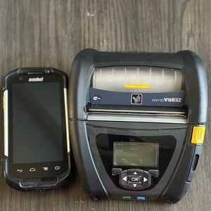 Zebra TC-75 4G LTE / Zebra QLN420 WiFi label printer COMBO